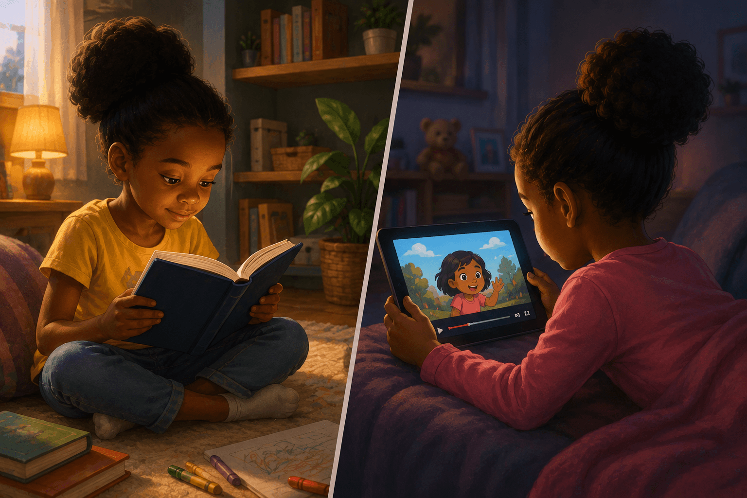 Reading for child